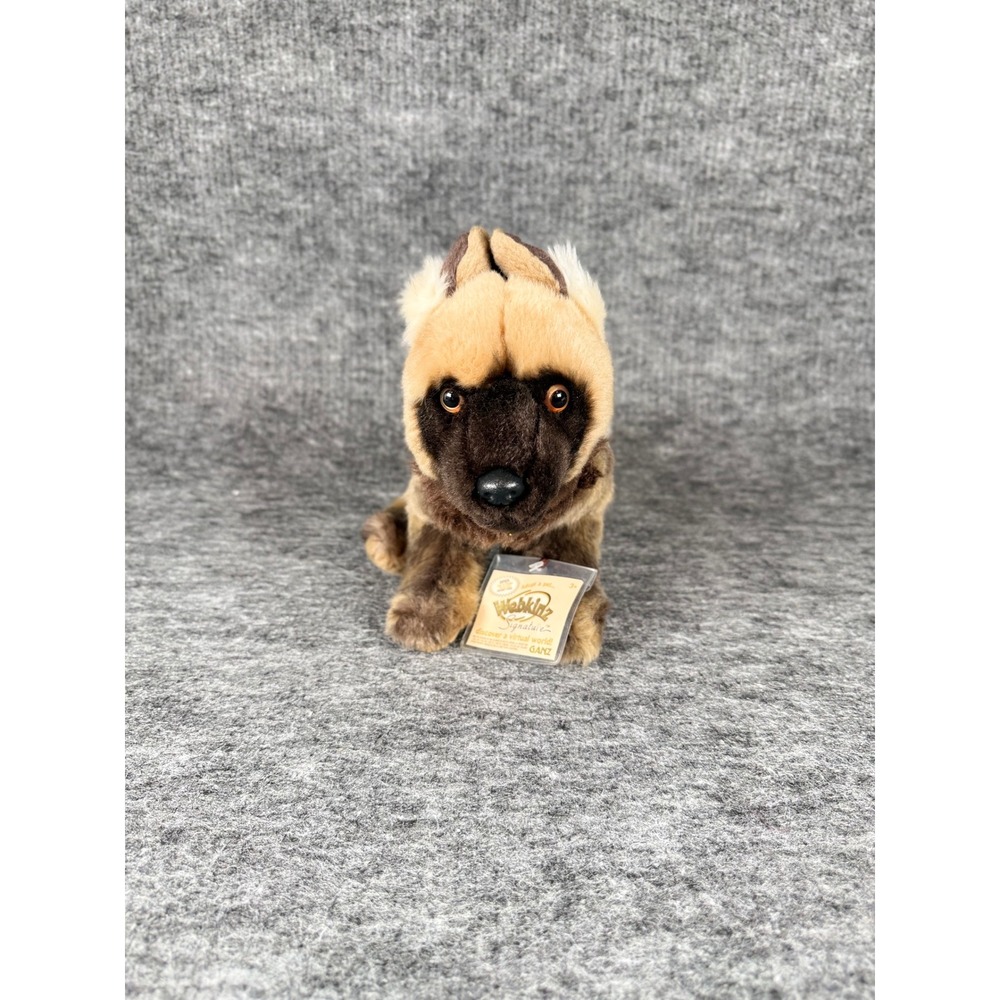Webkinz Signature African Wild Dog Plush Ganz WKS1066 NWT Sealed Code